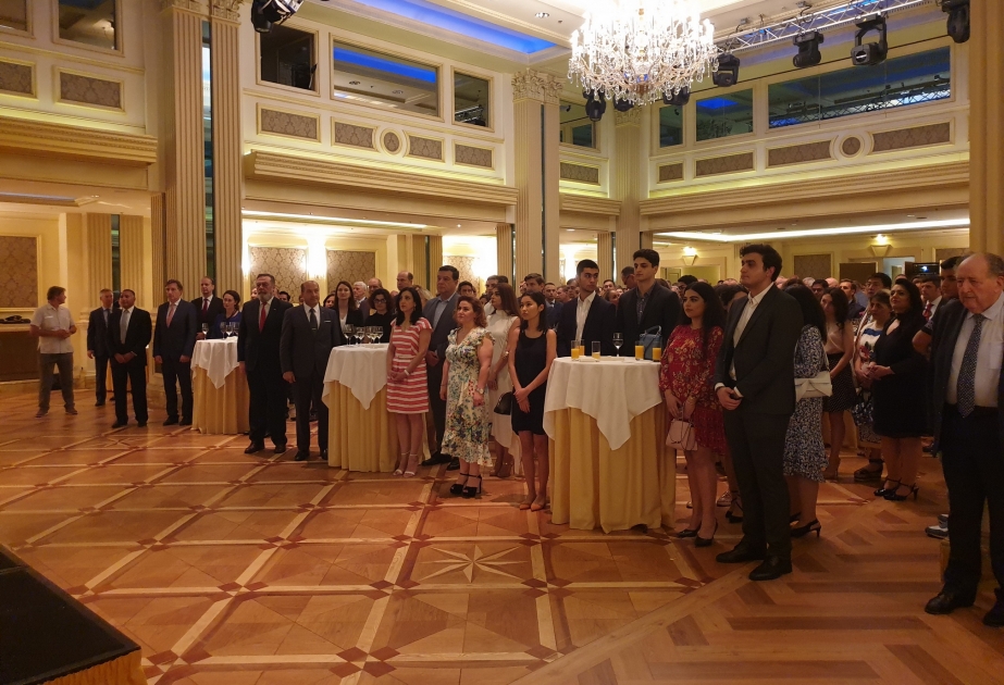 Respublika Günü, Silahlı Qüvvələr Günü və diplomatik xidmət orqanlarımızın 100 illiyi Vyanada qeyd edilib