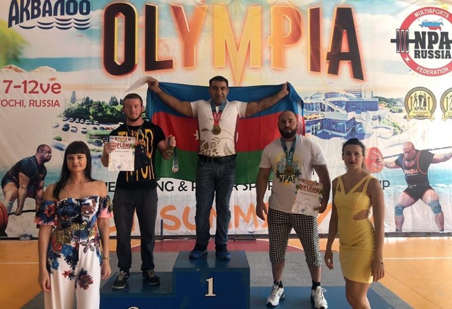 DİN-in əməkdaşı yeddinci dəfə pauerliftinq üzrə Avropa çempionu olub
