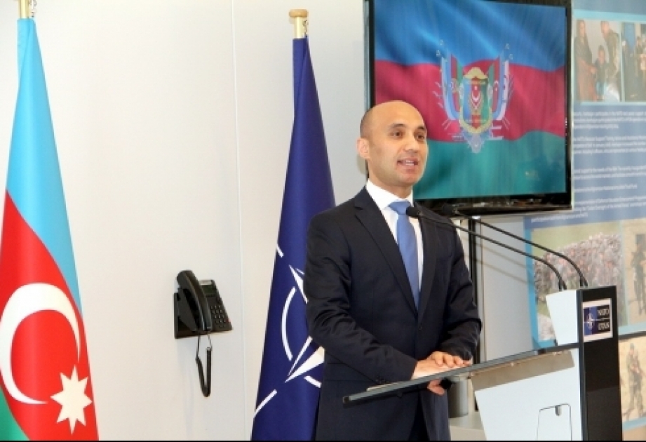 NATO-nun mənzil-qərargahında Azərbaycan Silahlı Qüvvələri Günü münasibətilə tədbir keçirilib