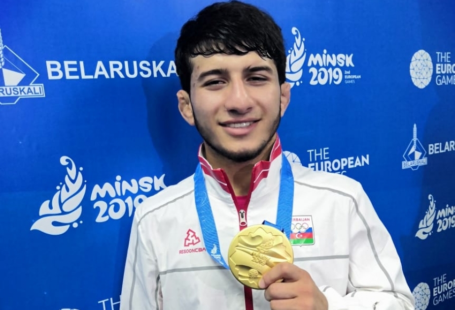 Mahir Əmiraslanov: komandamıza ilk qızıl medal qazandırdığım üçün çox sevinirəm