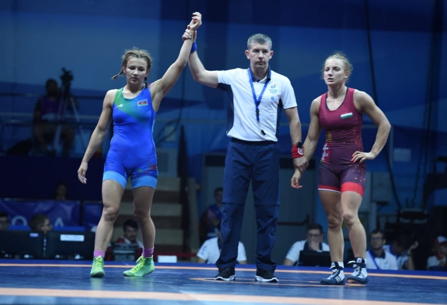 Lutte féminine : Maria Stadnik hissée en demi-finales des deuxièmes Jeux européens