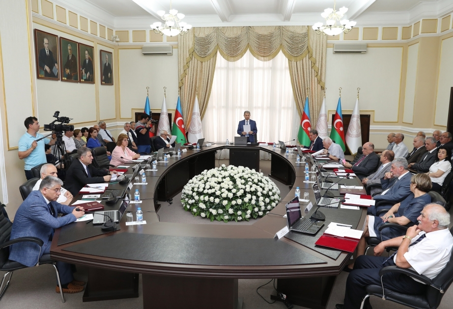 Состоялось очередное заседание Президиума НАНА