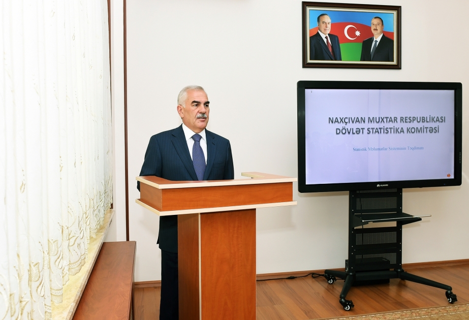 Statistik Məlumatlar Sisteminin təqdimatı olub
