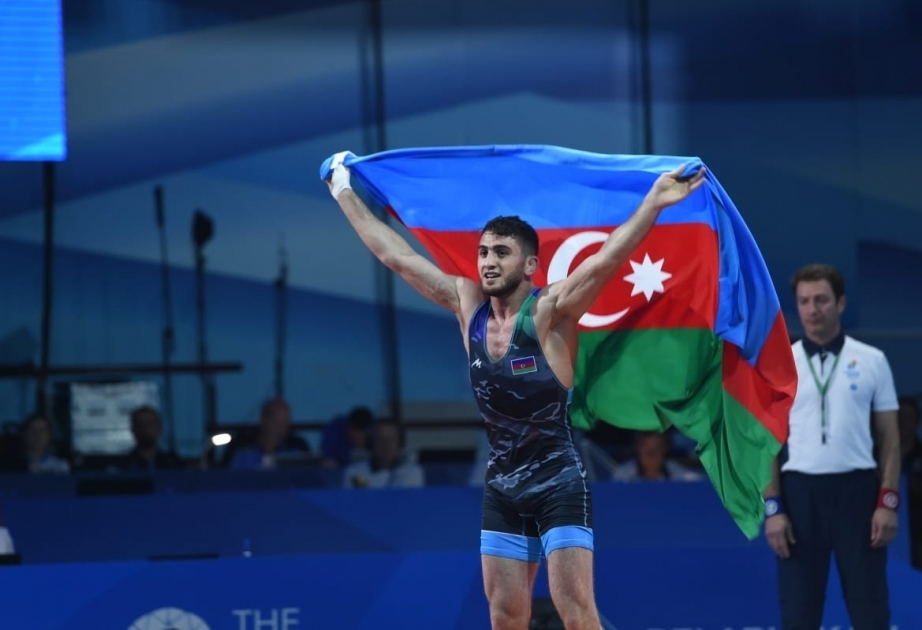 Wrestler Aliyev bags Azerbaijan’s second gold at Minsk 2019