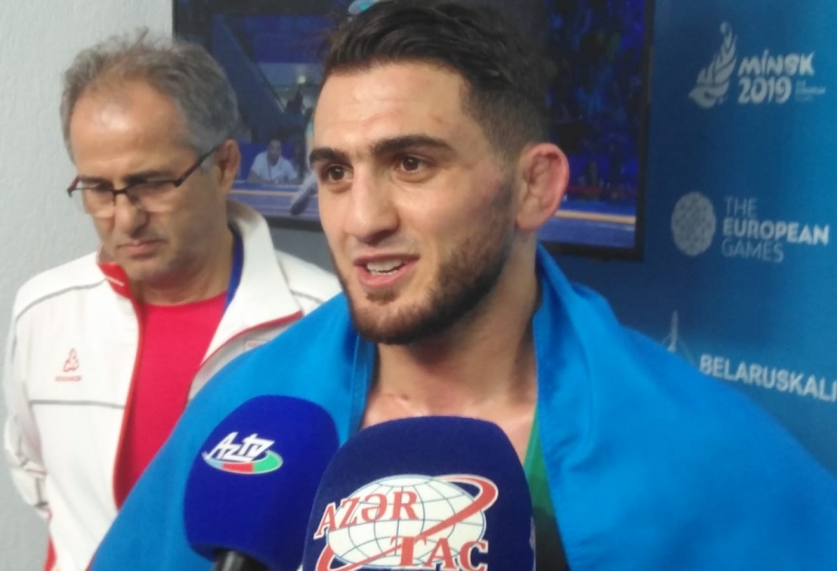 Hacı Əliyev: Hədəfim Tokio Olimpiadasında qızıl medal qazanmaqdır