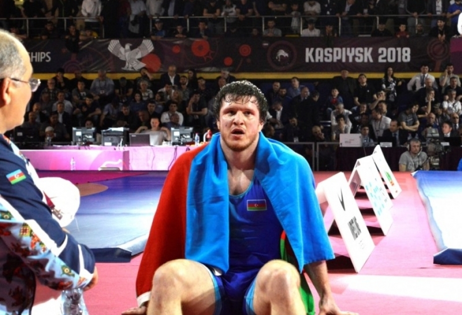 Azerbaijan’s Gadzhiyev wins wrestling silver at 2nd European Games