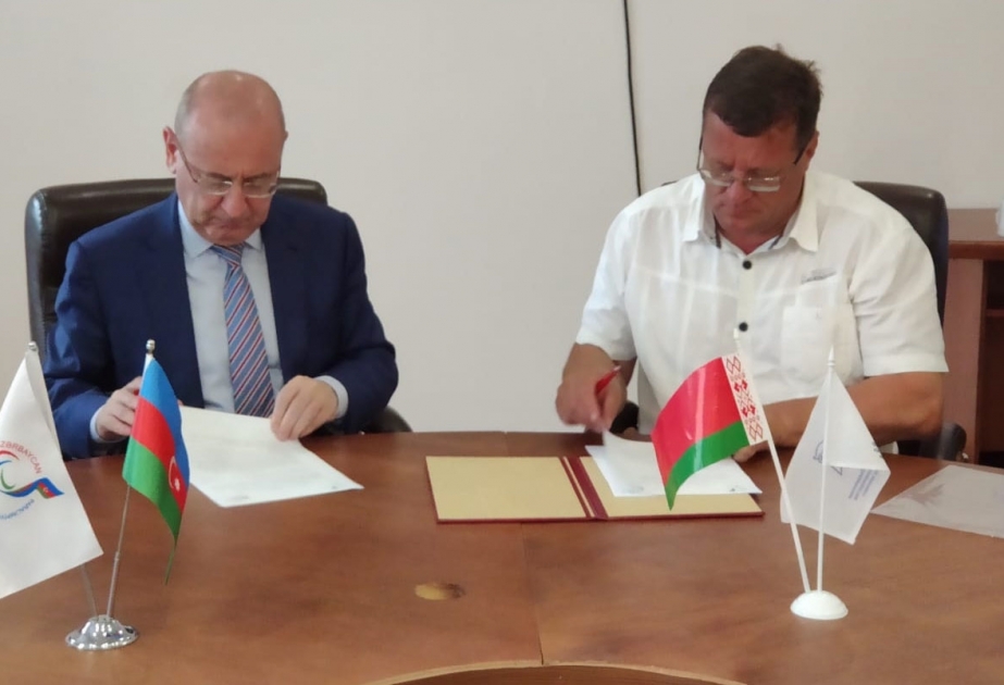 Azərbaycan və Belarus Milli Paralimpiya komitələri arasında memorandum imzalanıb