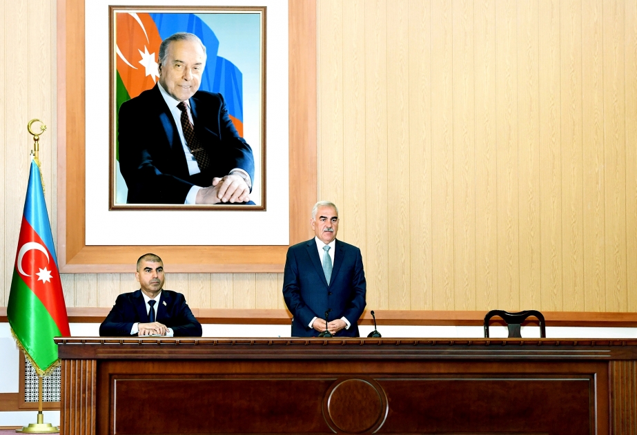 Beşinci çağırış Naxçıvan Muxtar Respublikası Ali Məclisinin onuncu sessiyası keçirilib