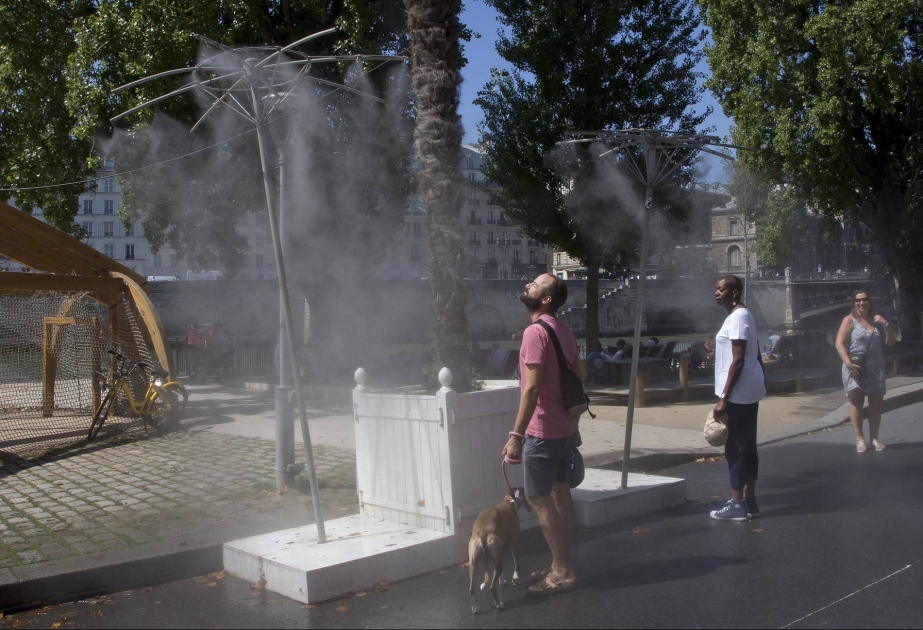 Fransada havanın temperaturu 45 dərəcəni ötüb