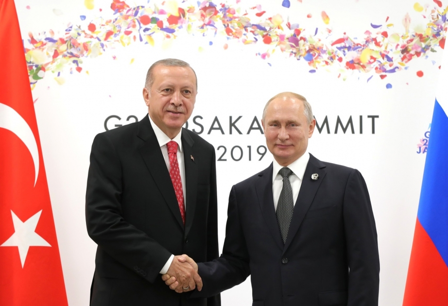 Rusiya və Türkiyə prezidentlərinin G20 ölkələrinin sammiti çərçivəsində görüşü olub