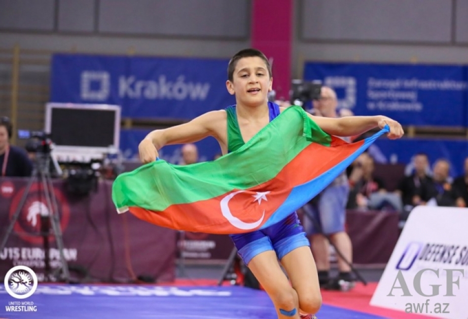 Yeniyetmələrdən ibarət yunan-Roma güləşçilərimiz Avropa çempionatında 6 medal qazanıblar