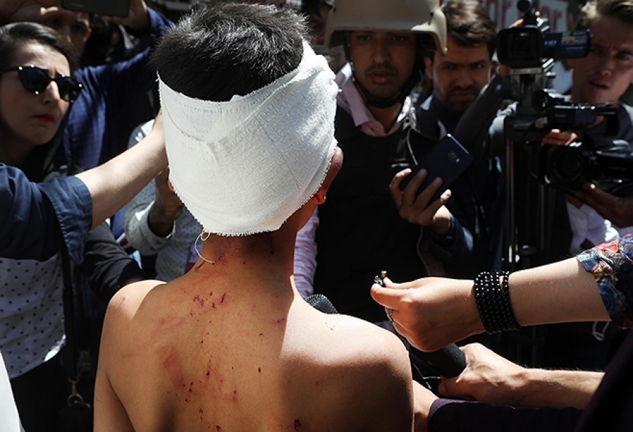 Kabildə terror aktı nəticəsində 50 uşaq yaralanıb