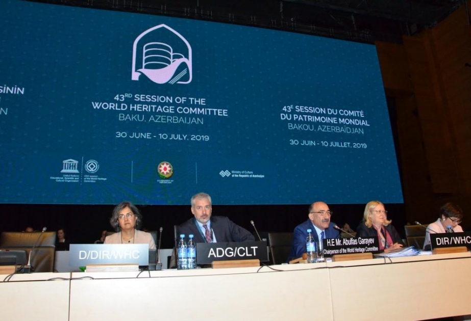 Cuba en calidad de Estado Miembro en la 43ª reunión del Comité del Patrimonio Mundial de la UNESCO