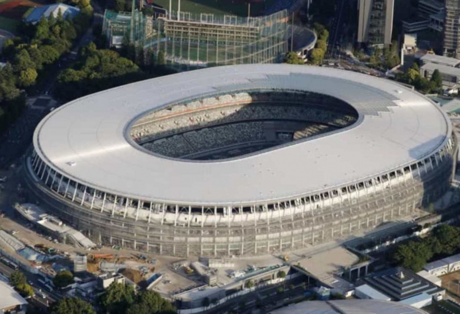 Tokioda yeni milli stadion media nümayəndələrinə təqdim olunub