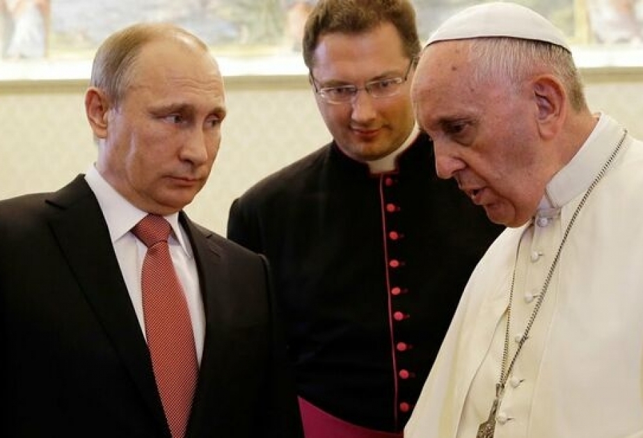 Putin llega a Roma para reunirse con líderes italianos y el papa Francisco