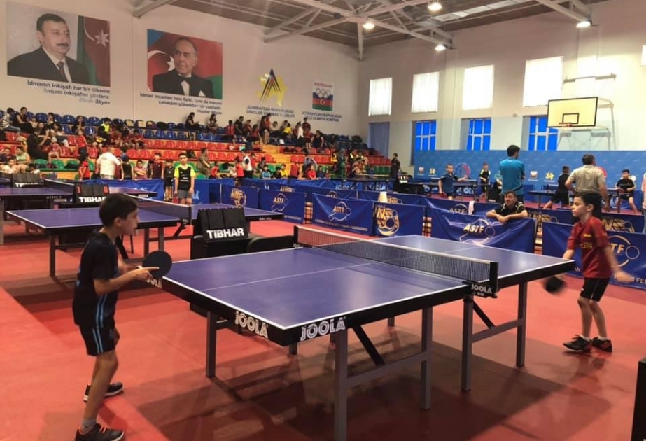 Stolüstü tennis üzrə yeniyetmələr arasında liqa çempionatı başa çatıb