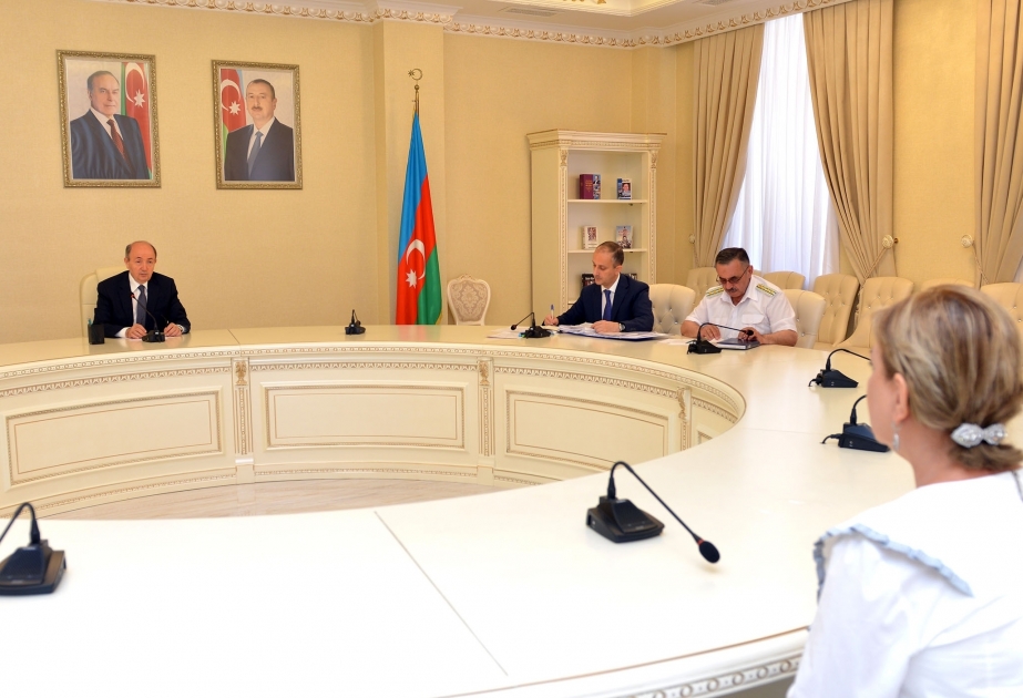 Министр юстиции принял граждан в Сумгайыте