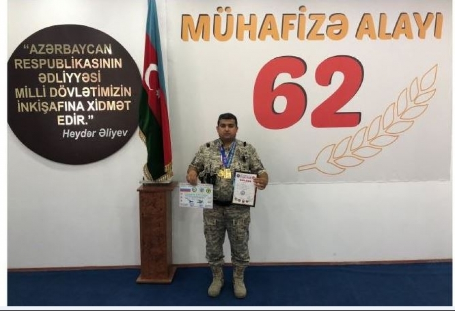 Penitensiar Xidmətin əməkdaşı Rusiyada keçirilmiş dünya çempionatında qızıl medal qazanıb