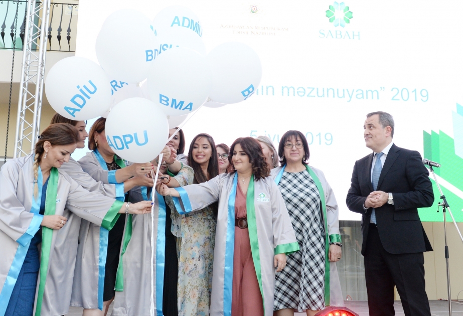 “I am SABAH Graduate” event held  Vice-President of the Heydar Aliyev Foundation Leyla Aliyeva attended the event