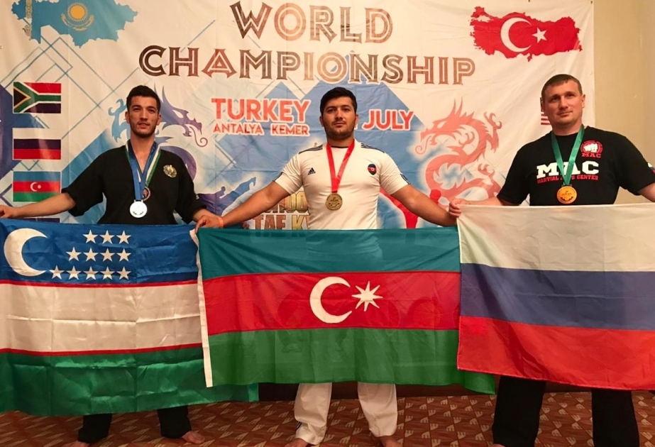 阿塞拜疆格斗运动员夺得安塔利亚世锦赛冠军
