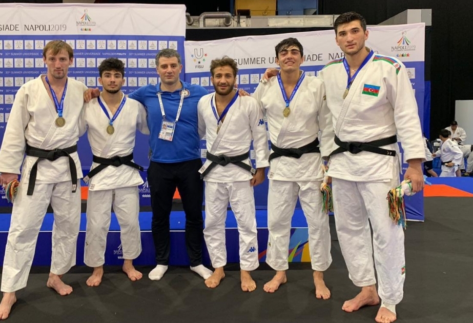 Judoistas azerbaiyanos terminaron la XXX Universiada Mundial de Verano con la medalla de bronce