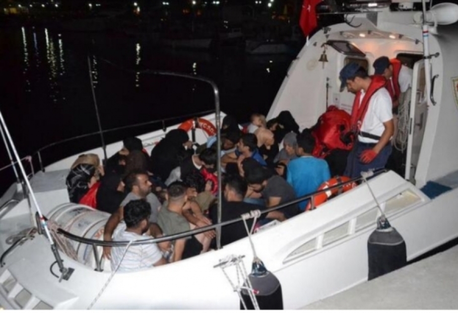 Türkiyə ərazisini qanunsuz yolla tərk etmək istəyən 88 nəfər saxlanılıb