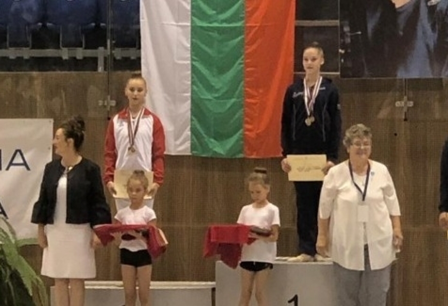 Bədii gimnastlarımız Varnada beynəlxalq turnirdə beş medal qazanıblar
