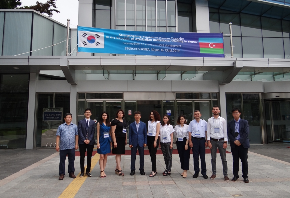 Los empleados del Comité Estatal de Estadística en la República de Corea