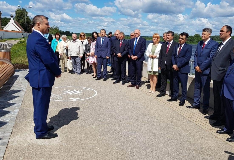 Latviyanın Yekabpils şəhərində Azərbaycan guşəsi açılıb