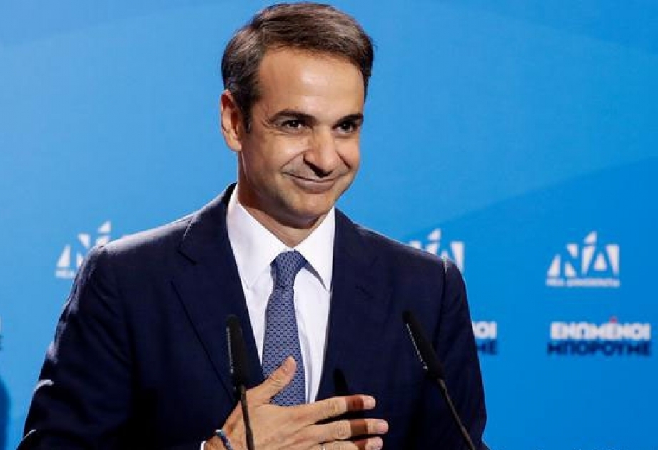 Kiriakos Mitsotakis Yunanıstanın baş naziri qismində and içib