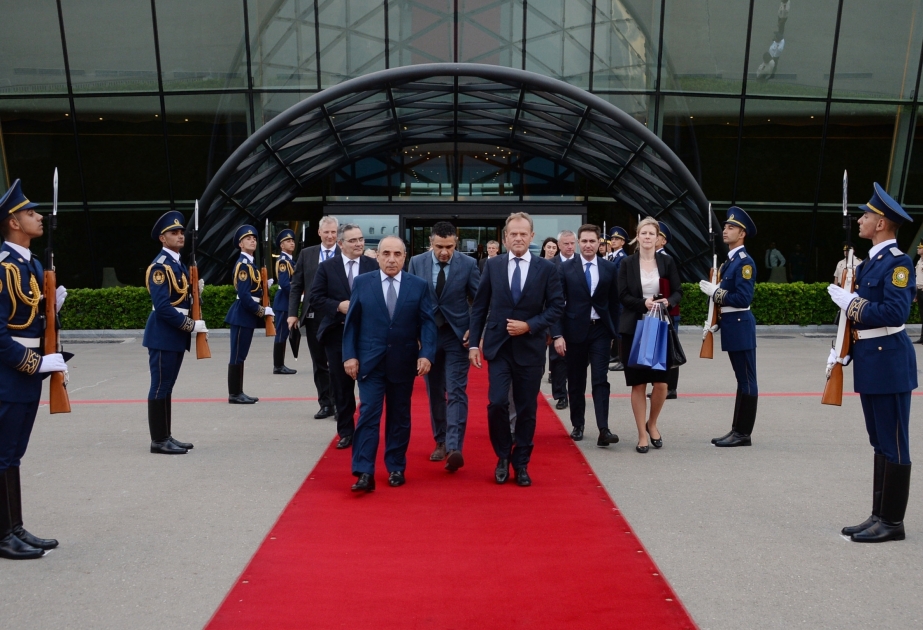 La visite du président du Conseil européen Donald Tusk en Azerbaïdjan touche à sa fin