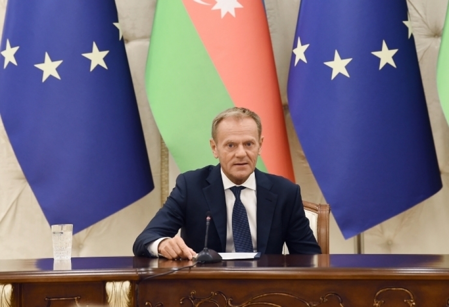 توسك: المفاوضات حول الاتفاقية بين الاتحاد الأوروبي وأذربيجان على وشك الانتهاء