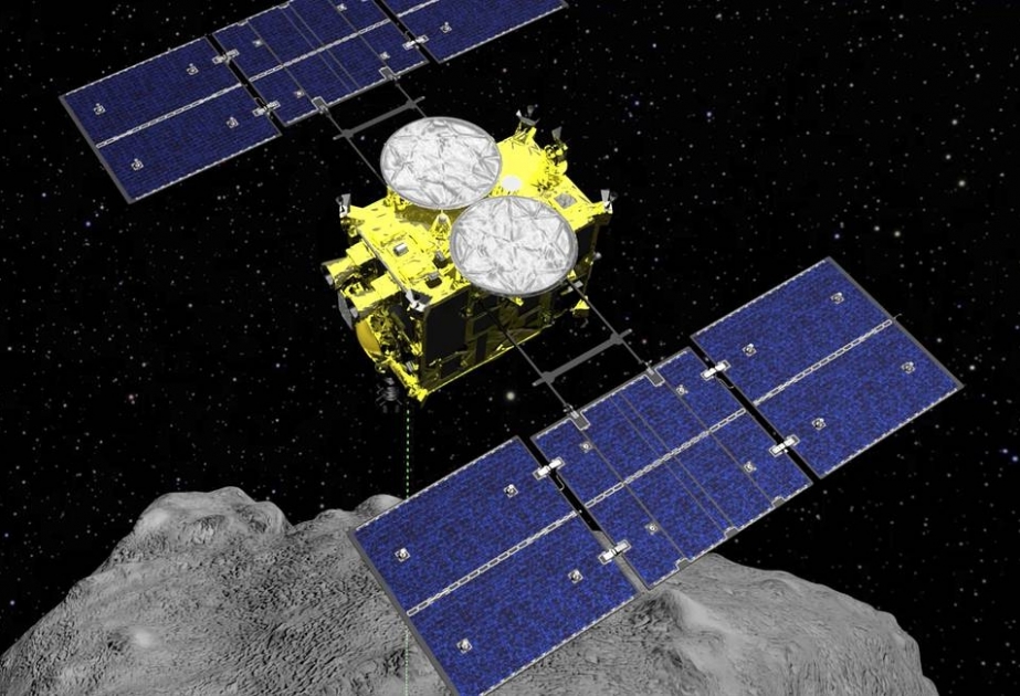 Yaponiyanın “Hayabusa-2” kosmik zondu ikinci dəfə Ryuqu asteroidinin səthinə enməyə başlayıb