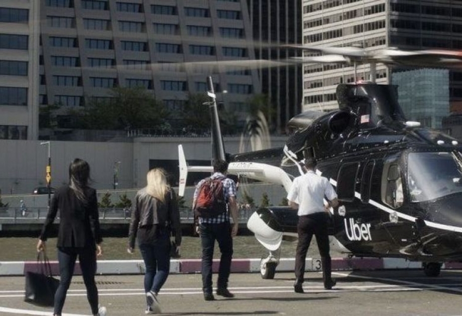 “Uber” Nyu-York şəhərində helikopter-taksi servisini istifadəyə verib