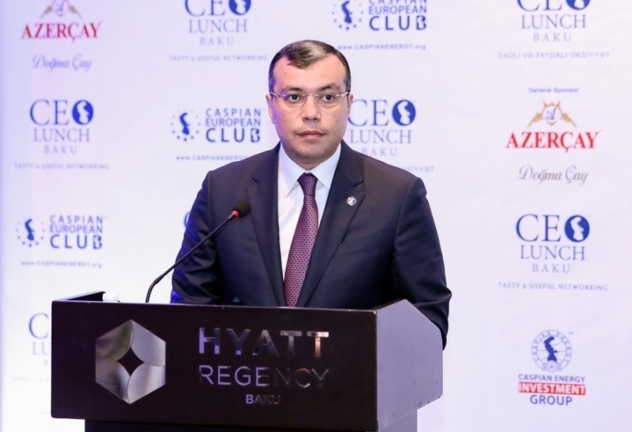 Azerbaijan’s Minister of Labor and Social Protection attends CEO Lunch Baku as honorable guest
