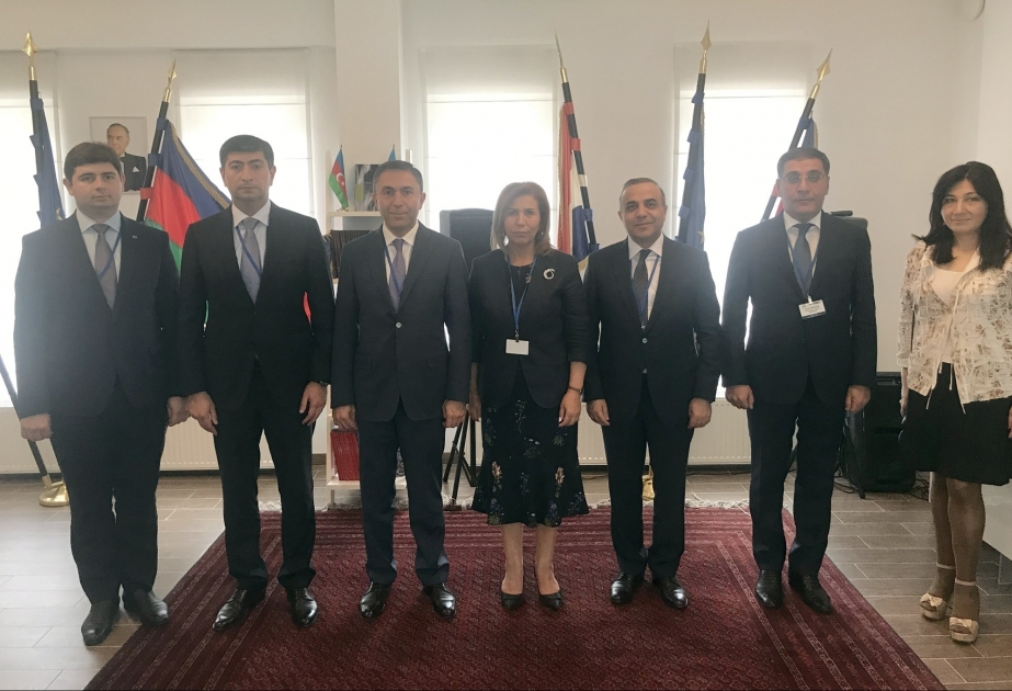 Delegación de Milli Madzlis de Azerbaiyán en la AP de la OSCE visita el centro cultural azerbaiyano en Luxemburgo