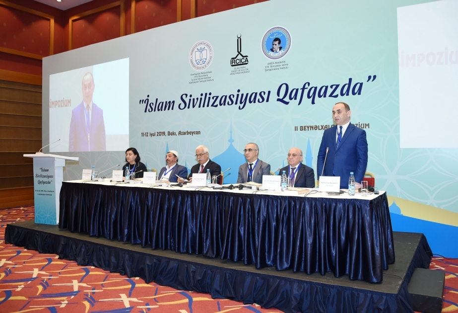 II. internationales Symposium über "Islamische Zivilisation im Kaukasus" in Baku VIDEO