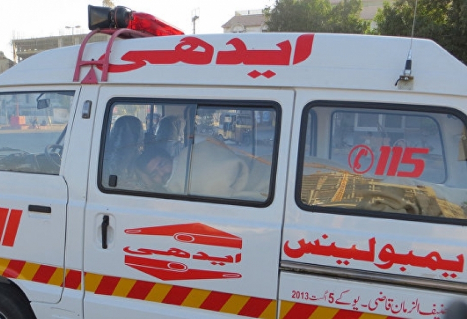 Pakistanda avtobusun qəzaya uğraması nəticəsində 10 nəfər ölüb