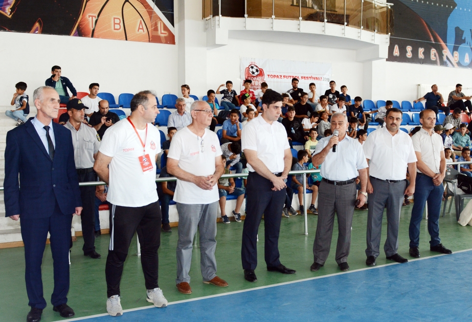 “Topaz Futbol Festivalı 2019”un final mərhələsinin açılış mərasimi olub