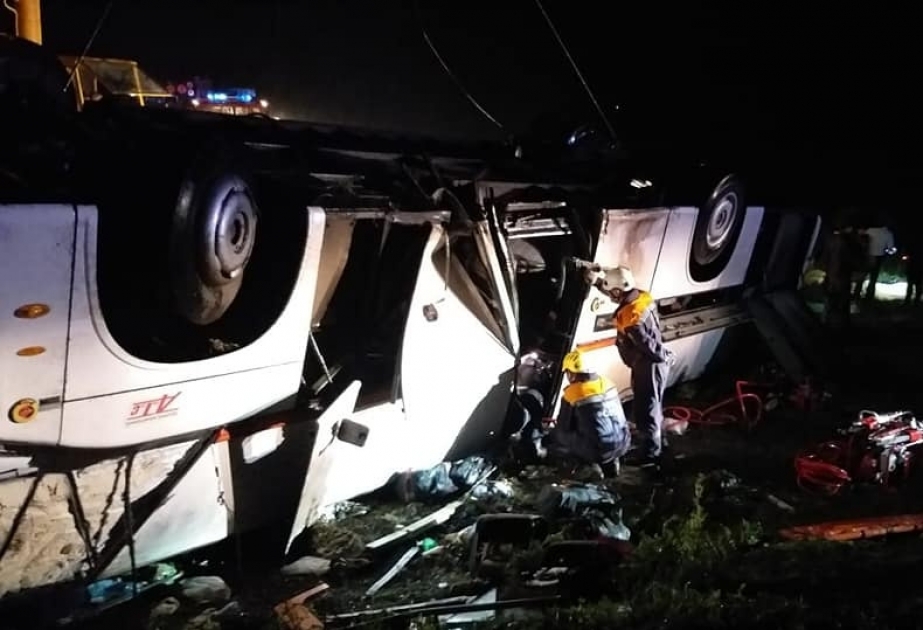 Başqırdıstanda ağır yol-nəqliyyat qəzasında 5 nəfər ölüb