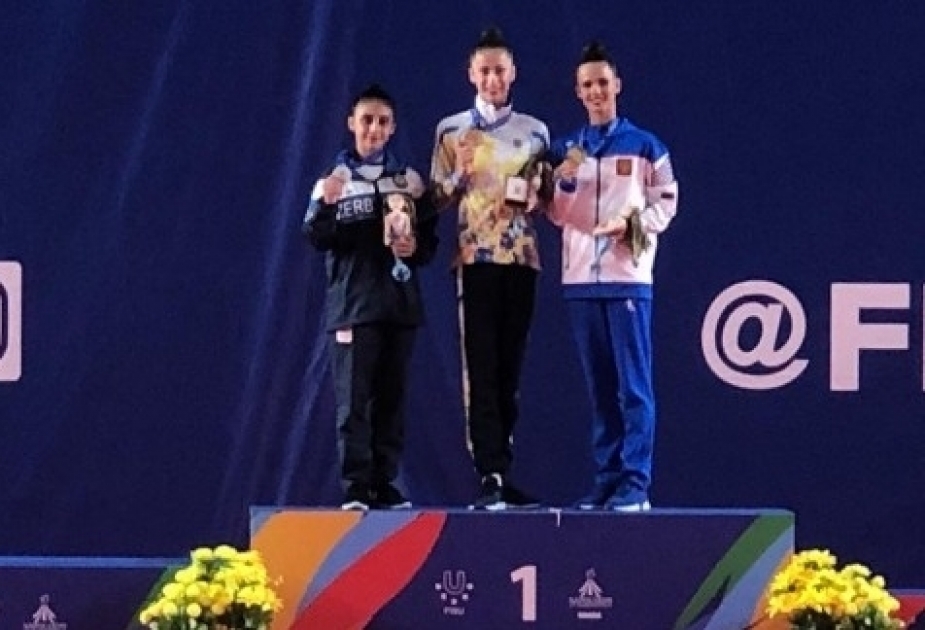 Universiade d’été : une gymnaste azerbaïdjanaise décroche l’argent