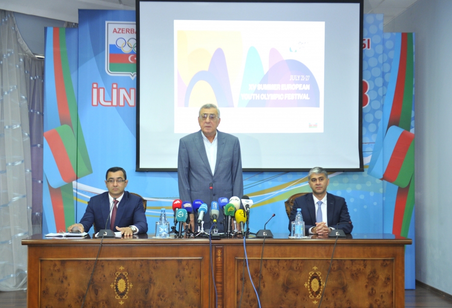 Se anuncia el número de atletas azerbaiyanos que participarán en el 15º Festival Olímpico de la Juventud Europea