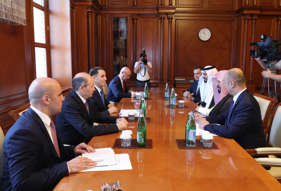 Rencontre du Premier ministre azerbaïdjanais avec le ministre saoudien de la Justice