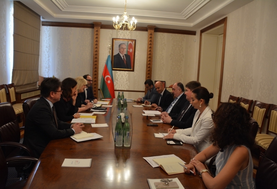 阿塞拜疆外长会见欧洲委员会人权事务专员