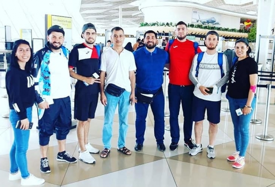 Equipo azerbaiyano de taekwondo compite por las medallas en el 5º Campeonato Asiático