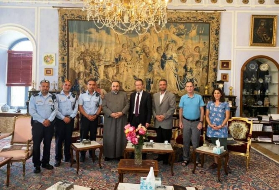 İsrail polisi Qüdsdə ortodoks yəhudilərlə ermənilər arasında münaqişəni yoluna qoymağa çalışır