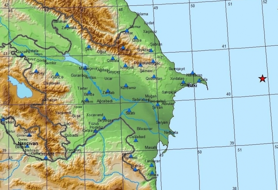 زلزال في بحر الخزر