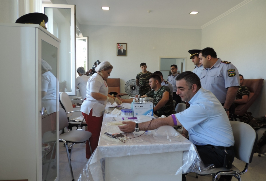 Qubada keçirilən humanitar aksiyada 200-ə yaxın donor könüllü qan verib VİDEO