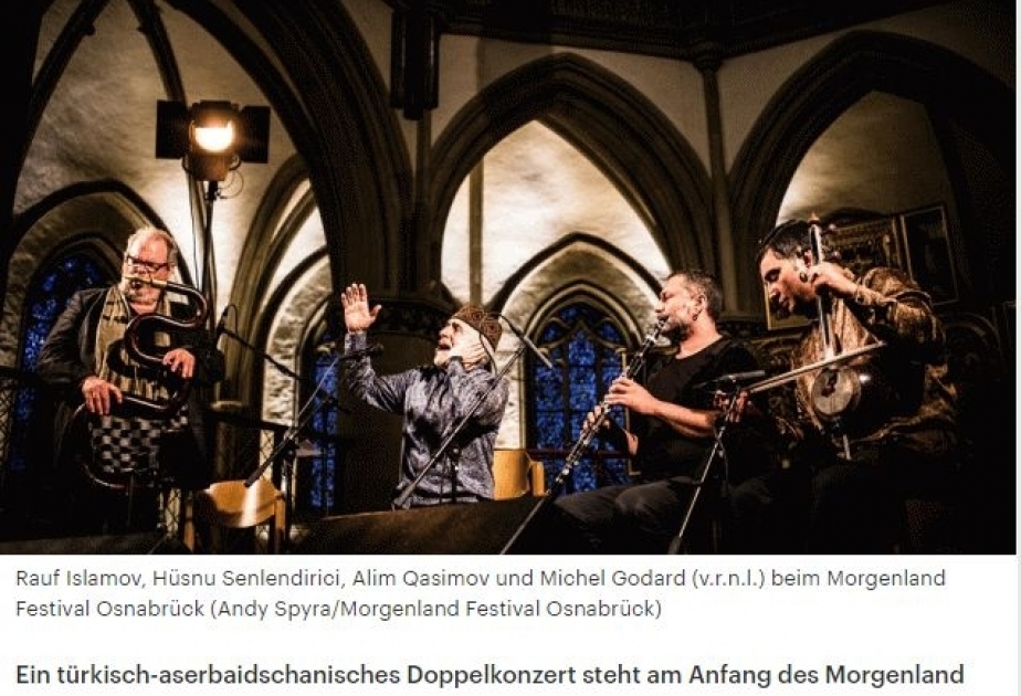 Deutschlanfunk Kultur написал об азербайджанском исполнителе мугама