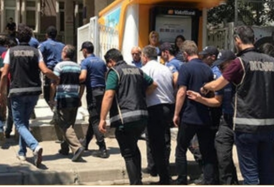 Türkiyədə FETÖ terror təşkilatı ilə əlaqədə şübhəli bilinən şəxslər saxlanılıb